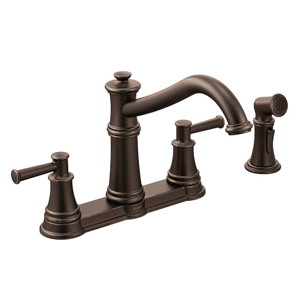 Two-Handle Kitchen Faucet Oil Rubbed Bronze